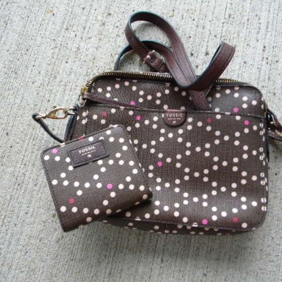 Fossil Crossbody purse and wallet - Picture 3 of 15